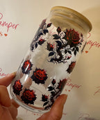 Bookish Glass Tumbler